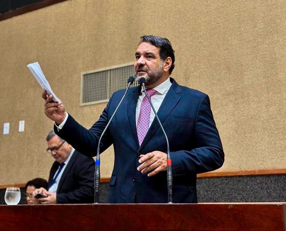 O deputado estadual Alan Sanches (União Brasil), líder da oposição na Assembleia Legislativa da Bahia (AL-BA)
