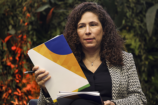 A ministra Esther Dweck (Gestão e Inovação) A ministra Esther Dweck (Gestão e Inovação)