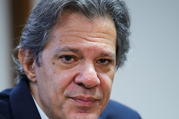 Fernando Haddad comanda o Ministério da Fazenda