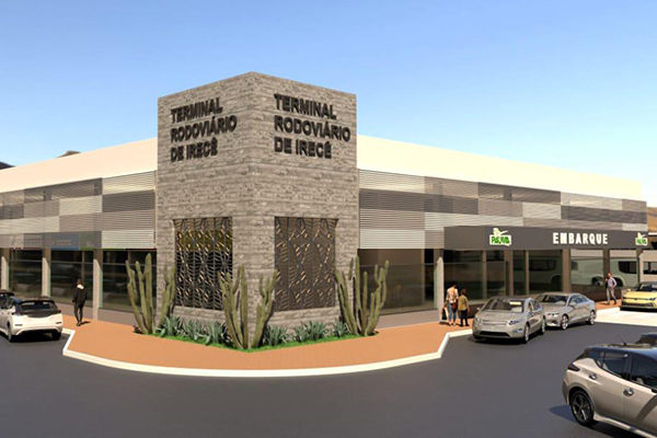 Projeto do novo do Terminal Rodoviário de Irecê