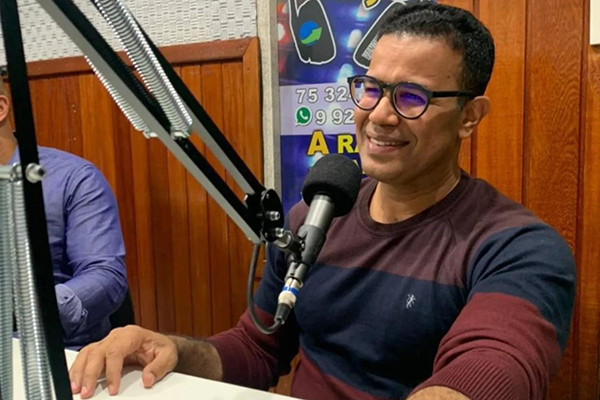 O o ex-prefeito de Araci e suplente de deputado estadual Silva Neto (PDT)