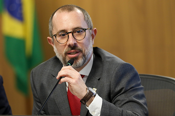 O Ministro da CGU, Vinicius de Carvalho