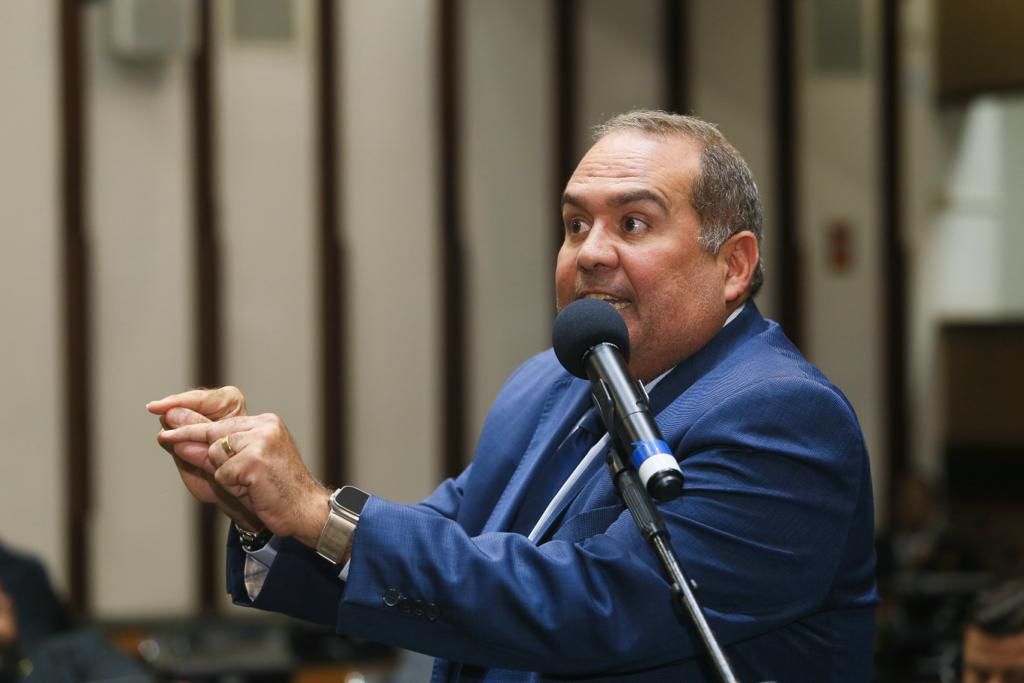 O deputado estadual Sandro Régis (União Brasil)