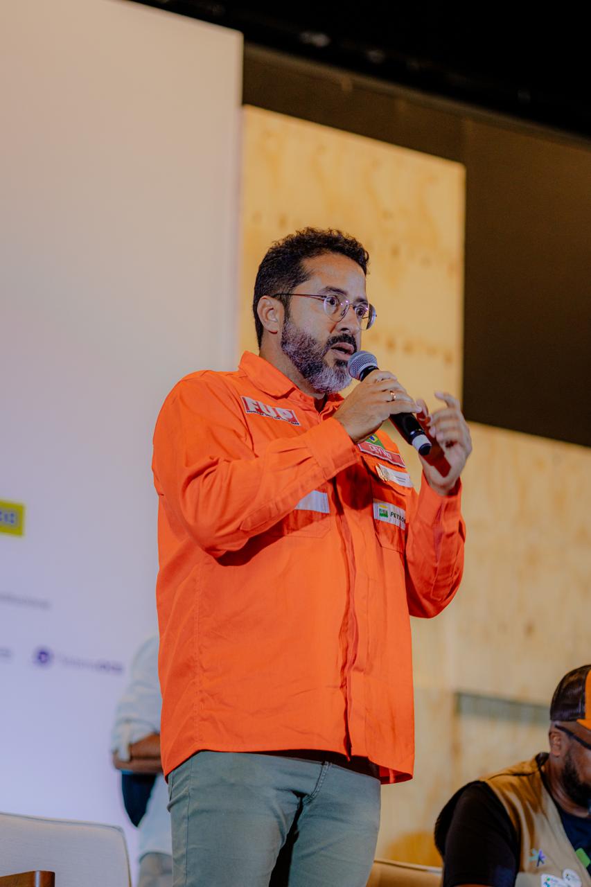 Coordenador geral da FUP, Deyvid Bacelar