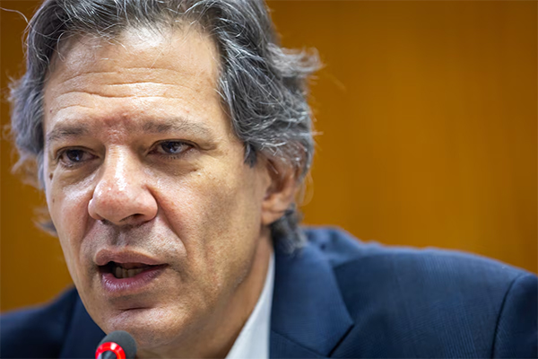 O ministro da Fazenda, Fernando Haddad O ministro da Fazenda, Fernando Haddad