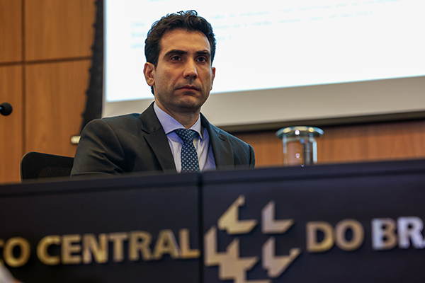 O presidente do Banco Central, Gabriel Galípolo