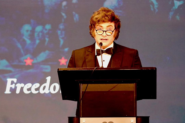 O presidente da Argentina, Javier Milei O presidente da Argentina, Javier Milei