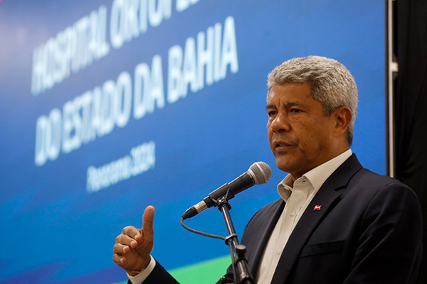 O governador Jerônimo Rodrigues O governador Jerônimo Rodrigues