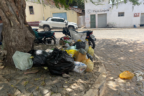 Prefeita de Monte Santo encontrou acúmulo de lixo em ruas, praças e espaços públicos do município Prefeita de Monte Santo encontrou acúmulo de lixo em ruas, praças e espaços públicos do município