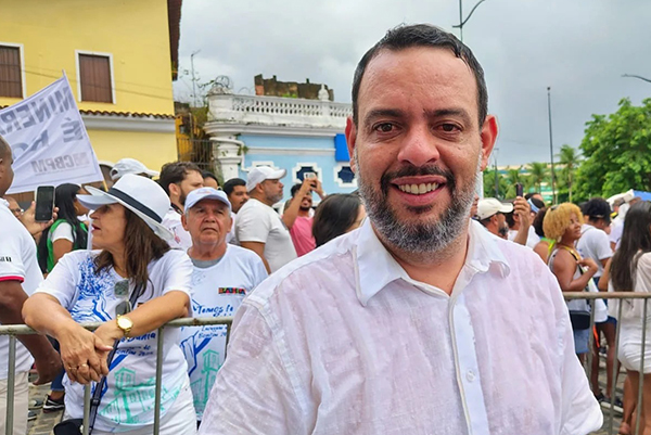 O chefe de gabinete do senador Jaques Wagner (PT), Lucas Reis