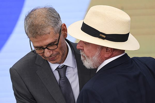 Sidônio Palmeira e Lula Sidônio Palmeira e Lula