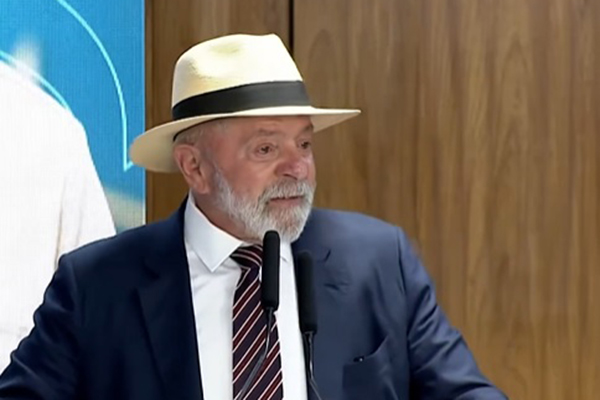 O presidente Lula (PT)