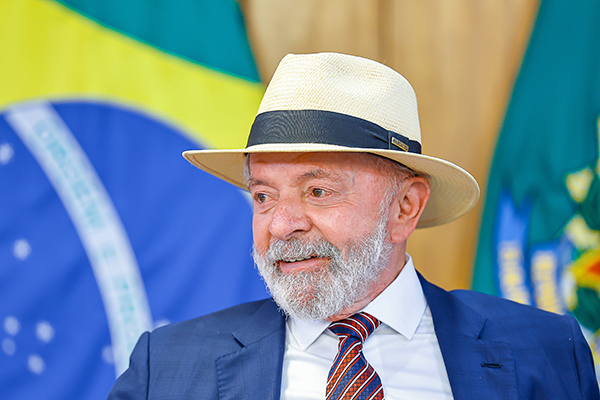 O presidente Lula