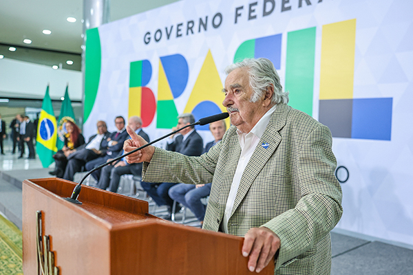 O ex-presidente do Uruguai José Pepe Mujic