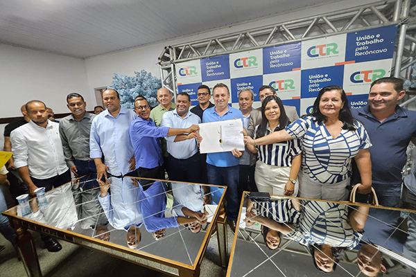 Posse do novo presidente do Consórcio Territorial do Recôncavo, Ednaldo Ribeiro (Republicanos) Posse do novo presidente do Consórcio Territorial do Recôncavo, Ednaldo Ribeiro (Republicanos)