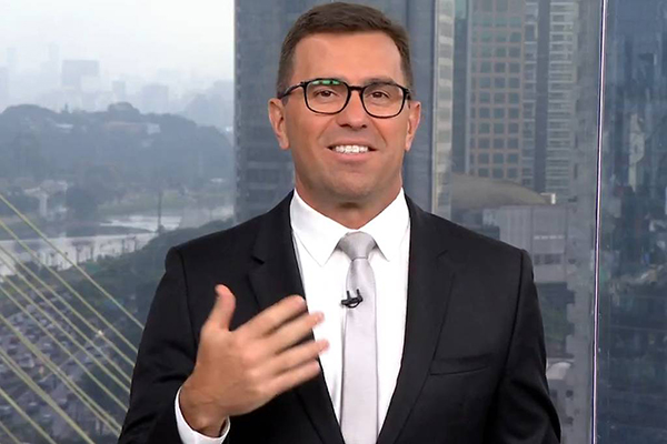 O jornalista Rodrigo Bocardi O jornalista Rodrigo Bocardi