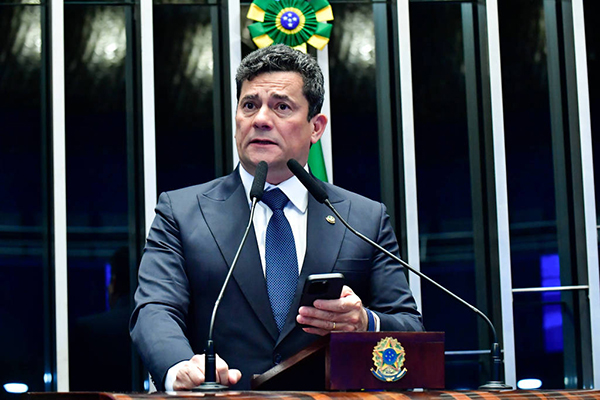 O senador Sergio Moro (União Brasil-PR) O senador Sergio Moro (União Brasil-PR)