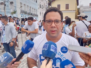 Secretário municipal de Educação, Thiago Dantas