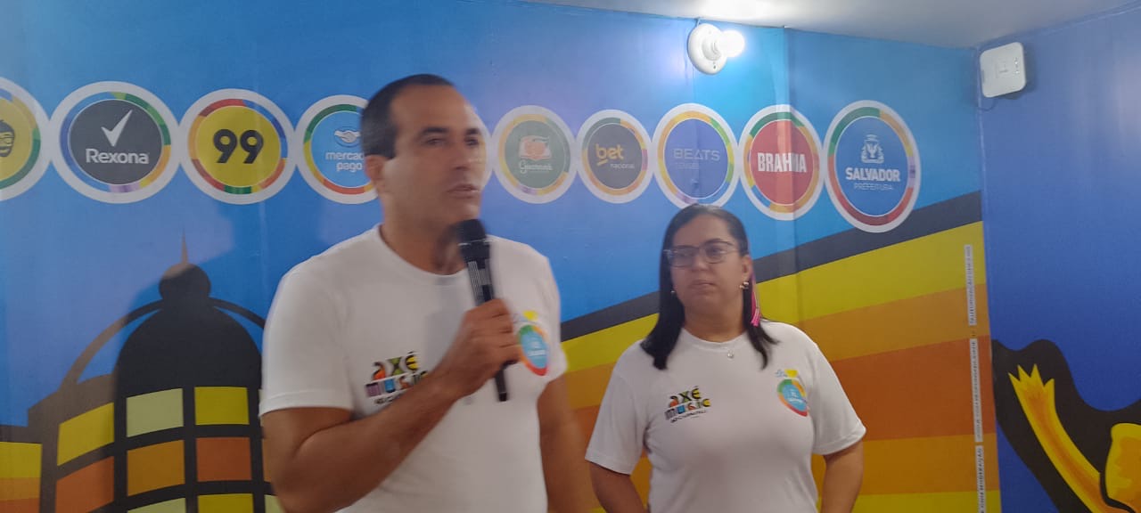 O prefeito Bruno Reis