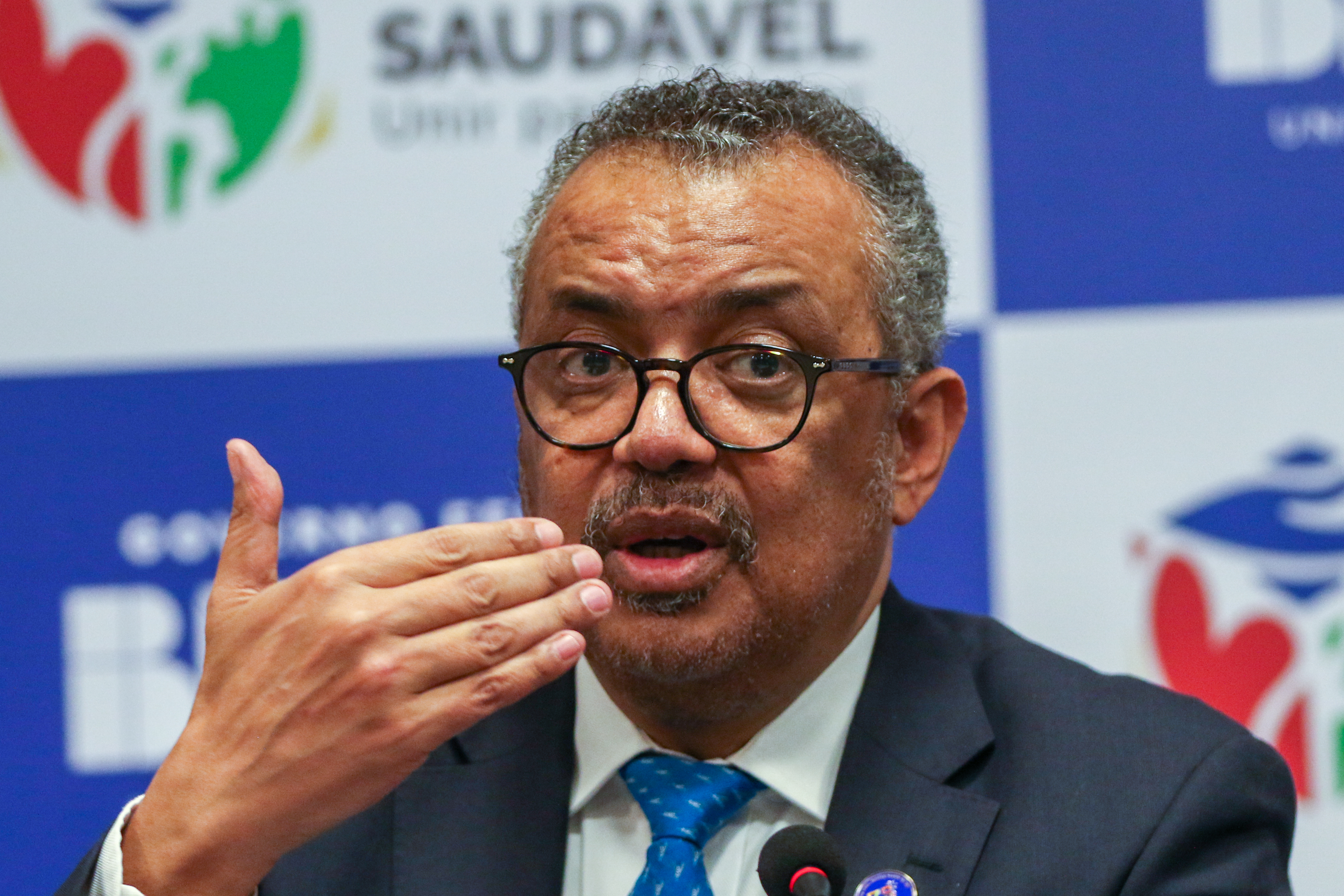 O diretor-geral da Organização Mundial da Saúde (OMS), Tedros Adhanom