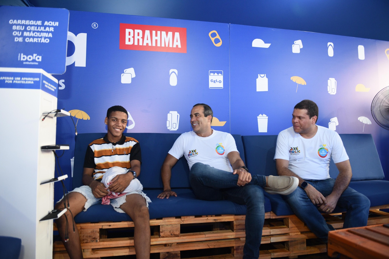 O local conta com uma infraestrutura para suporte aos trabalhadores informais durante o Carnaval O local conta com uma infraestrutura para suporte aos trabalhadores informais durante o Carnaval