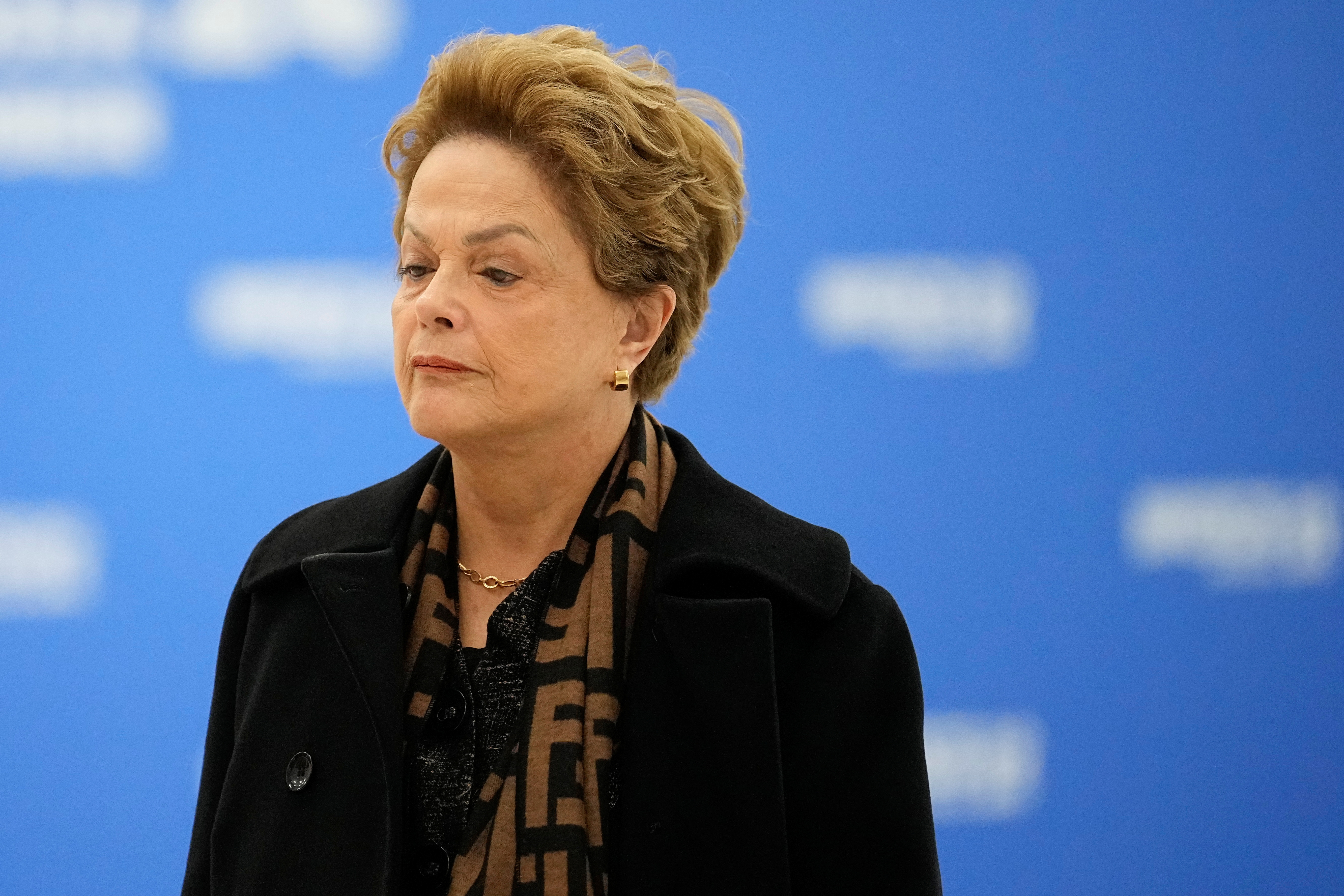 A ex-presidente brasileira Dilma Rousseff,
