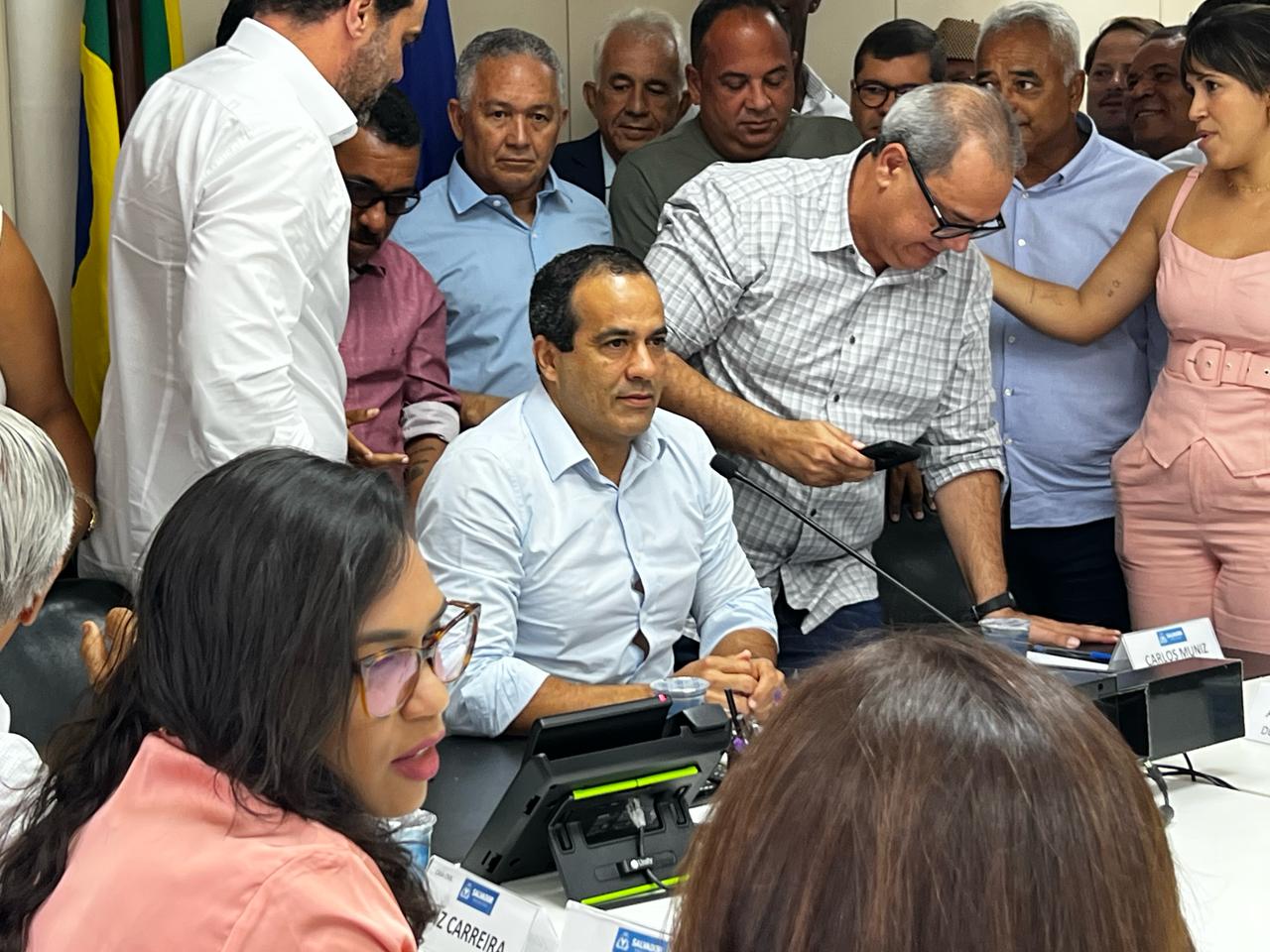 O prefeito Bruno Reis O prefeito Bruno Reis