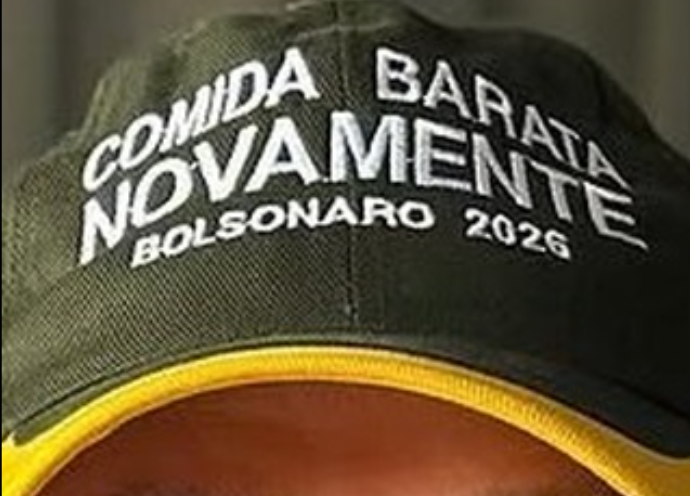 Alta da inflação de alimentos sob Bolsonaro contradiz boné 'comida barata novamente'