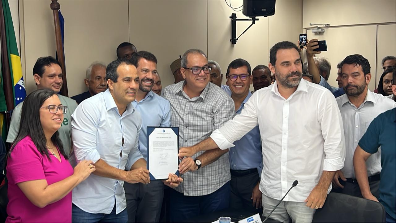 Bruno Reis anuncia Rodrigo Alves para a pasta da Saúde Bruno Reis anuncia Rodrigo Alves para a pasta da Saúde