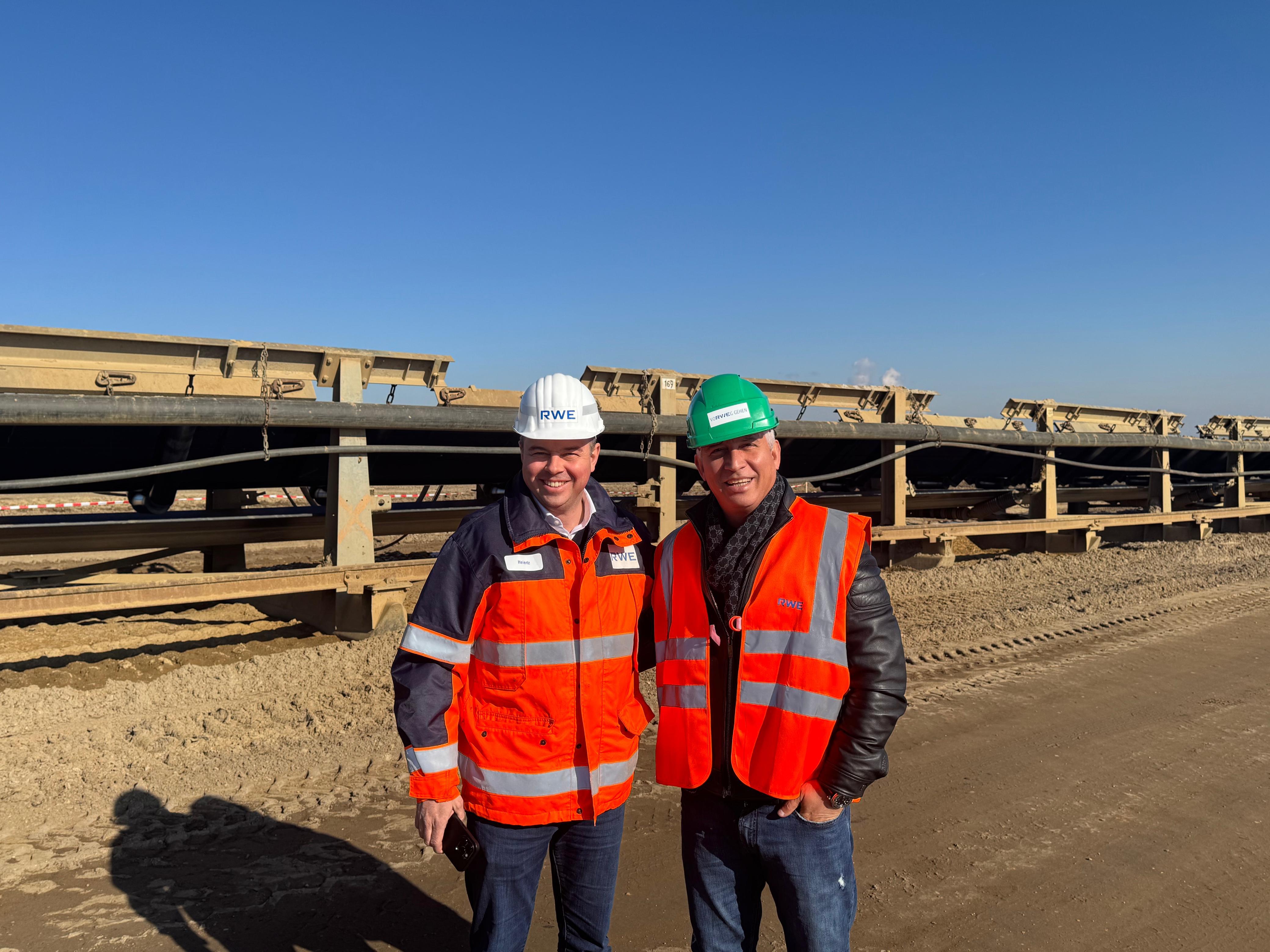 CBPM e Brazil Iron buscam inovação em visita à RWE na Alemanha CBPM e Brazil Iron buscam inovação em visita à RWE na Alemanha