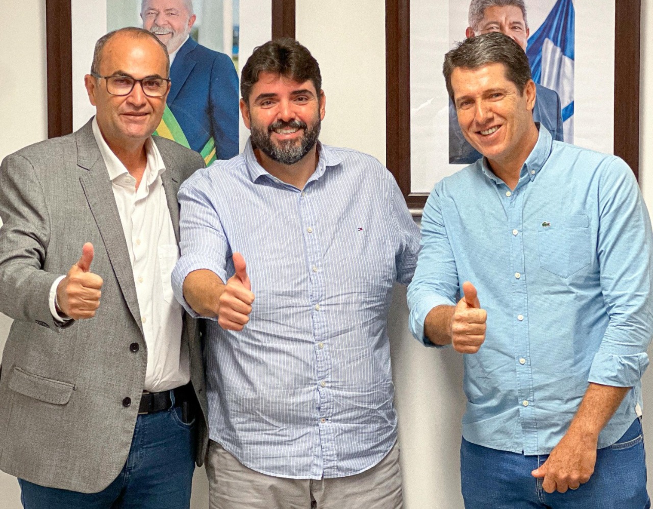 Hassan Iossef (PP), Adolpho Loyola (PT) e Zé Cocá (PP) Hassan Iossef (PP), Adolpho Loyola (PT) e Zé Cocá (PP)