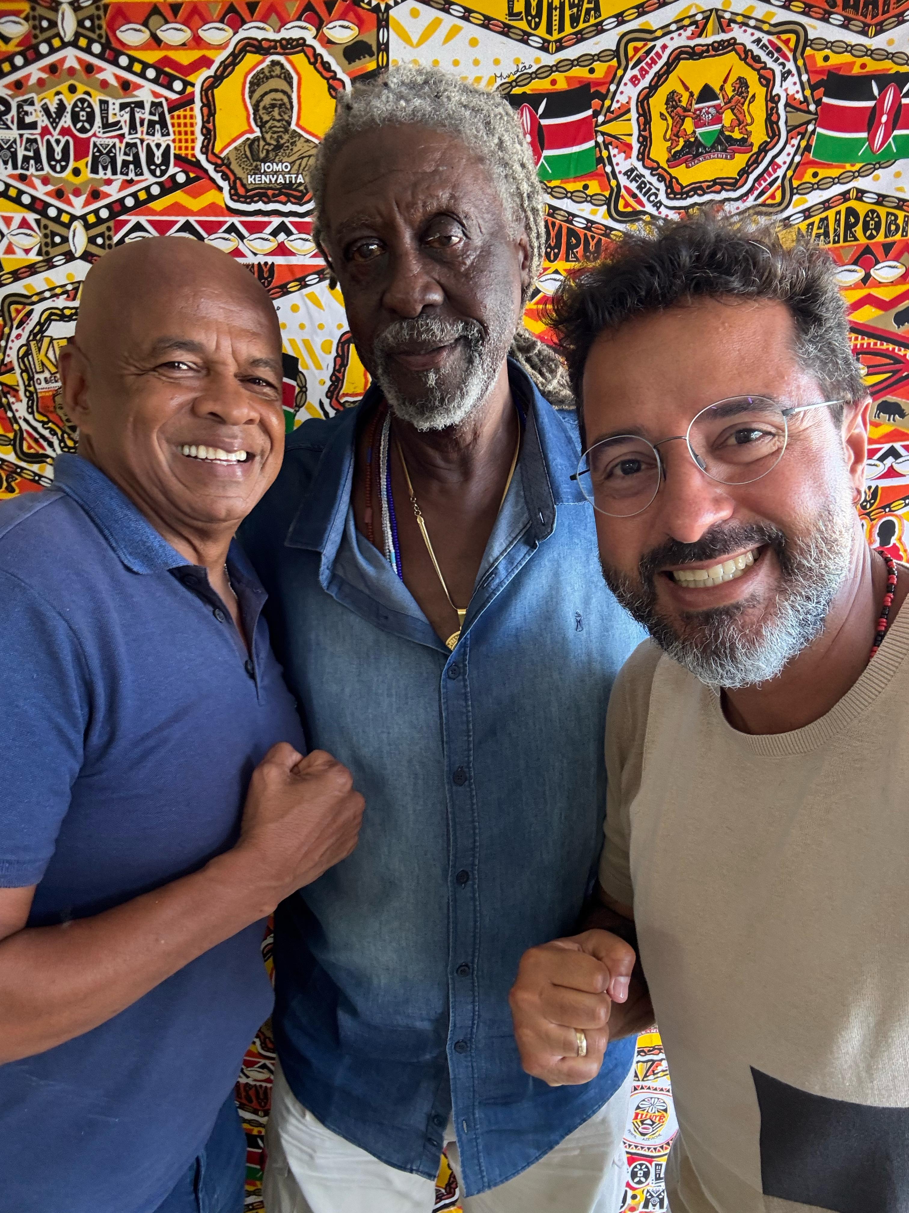 Deyvid Bacelar, Moisés Rocha e Vovô do Ilê