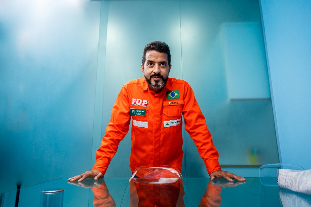 Coordenador geral da Federação Única dos Petroleiros (FUP), Deyvid Bacelar Coordenador geral da Federação Única dos Petroleiros (FUP), Deyvid Bacelar