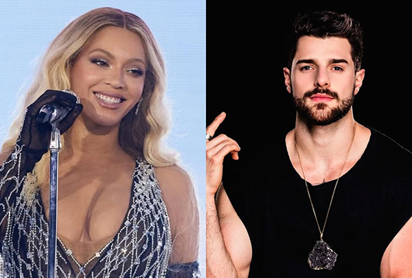 A cantora Beyoncé e DJ Alok