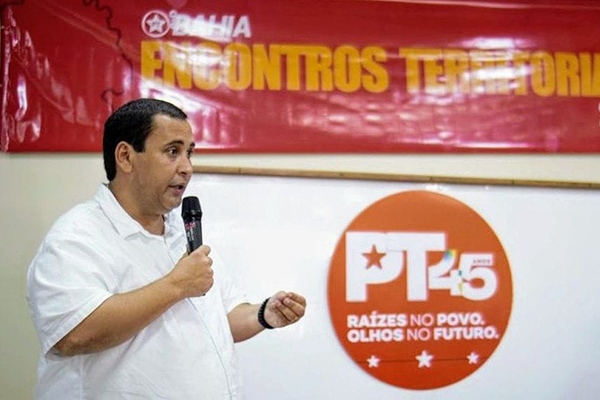 Éden Valadares, presidente do PT na Bahia Éden Valadares, presidente do PT na Bahia