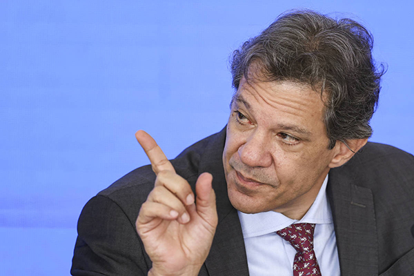 Fernando Haddad comanda o Ministério da Fazenda Fernando Haddad comanda o Ministério da Fazenda