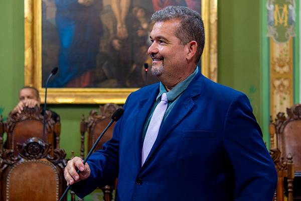 O vereador George O Gordinho da Favela