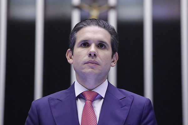 O presidente da Câmara, Hugo Motta (Republicanos-PB)