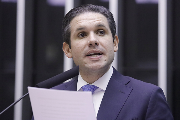 O presidente da Câmara dos Deputados, Hugo Motta