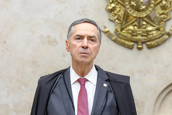 O presidente do Supremo Tribunal Federal (STF), Luís Roberto Barroso O presidente do Supremo Tribunal Federal (STF), Luís Roberto Barroso