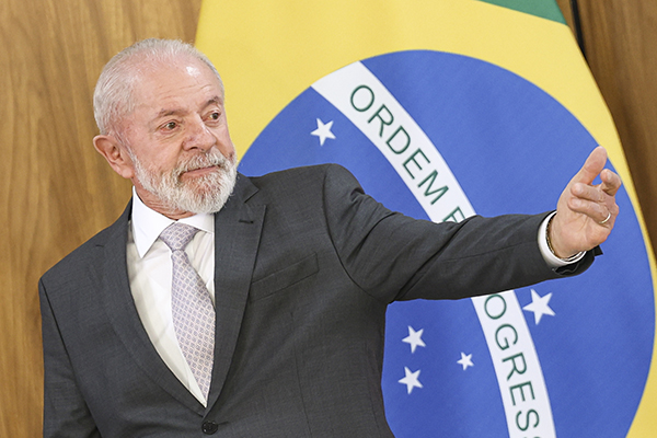 O presidente Lula (PT)