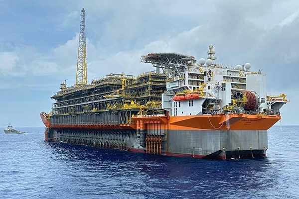 A plataforma Almirante Tamandaré, instalada pela Petrobras no campo de Búzios, no pré-sal. A plataforma Almirante Tamandaré, instalada pela Petrobras no campo de Búzios, no pré-sal.