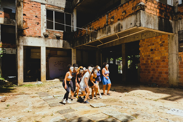 Protesto dos alunos de Interpretação Teatral da Escola de Teatro da UFBA