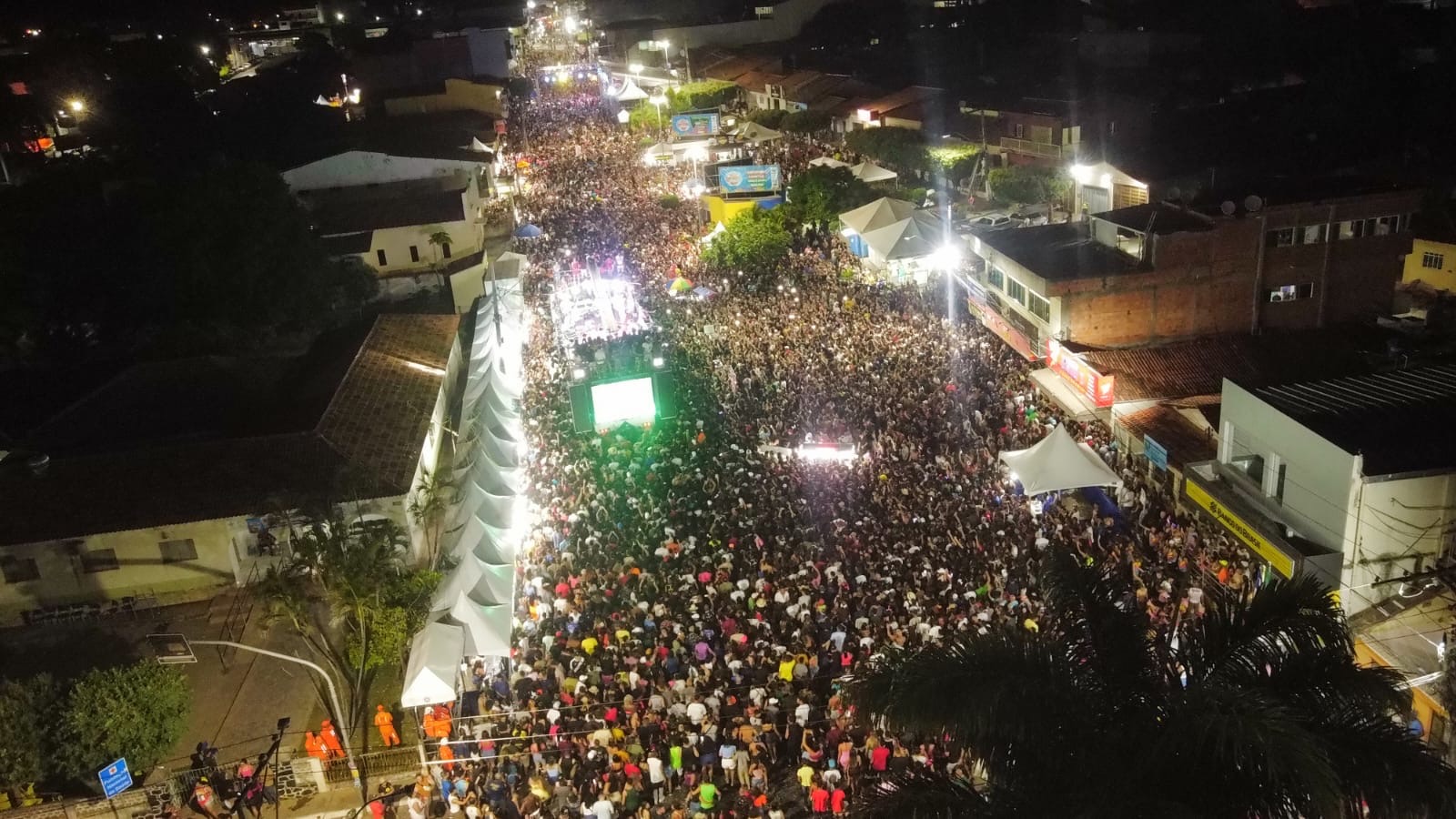 Cerca de 60 mil foliões participaram diariamente do evento na cidade