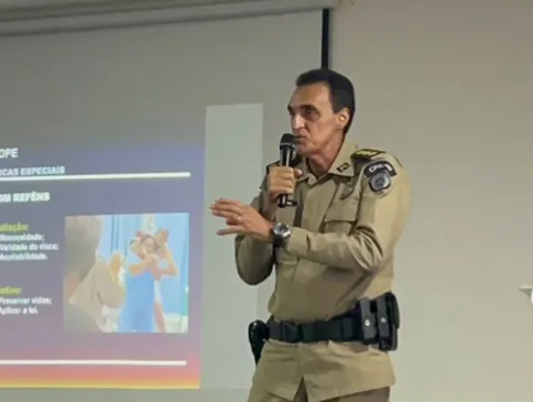 O Cel da PM Magalhães 