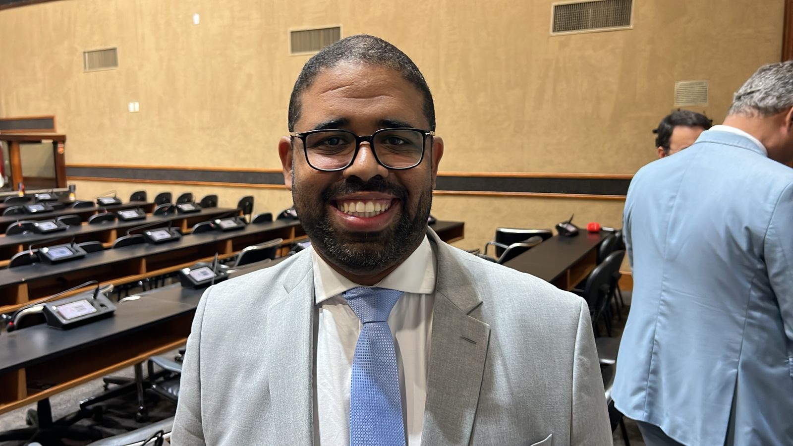 Secretário de Justiça e Direitos Humanos da Bahia, Felipe Freitas