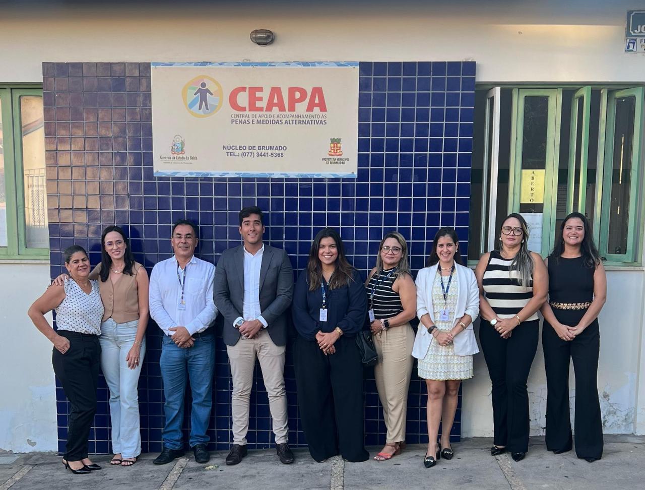 A equipe técnica da Ceapa Central Salvador verificou as melhorias das instalações em visita ao órgão A equipe técnica da Ceapa Central Salvador verificou as melhorias das instalações em visita ao órgão
