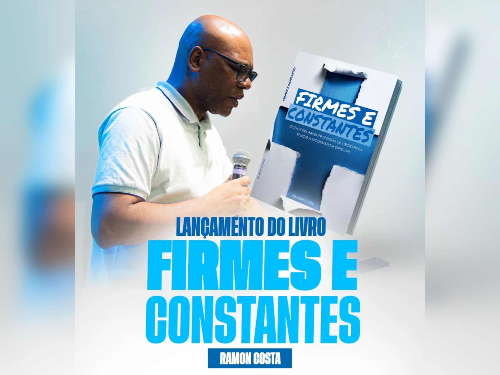 Ramon é casado com a também pastora Carol Costa, e pai da pequena Zoe