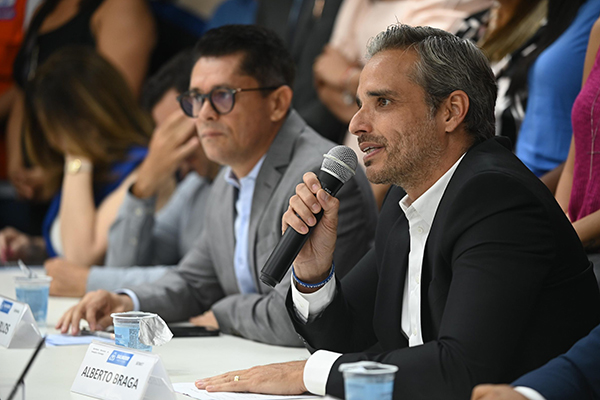 O secretário municipal de Inovação e Tecnologia, Alberto Braga