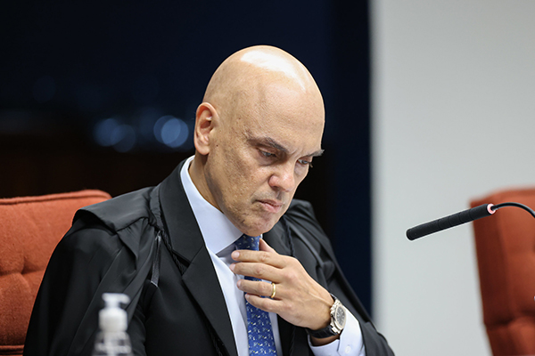 O ministro Alexandre de Moraes, do STF (Supremo Tribunal Federal) O ministro Alexandre de Moraes, do STF (Supremo Tribunal Federal)